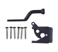National Hardware Pestillo automático para puerta N109-020 V1261 en negro mate