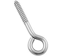 National Hardware V2151 3/8 "x 4 - 1/2" lag tornillos de ojo en acero inoxidable