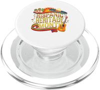 National Hispanic Heritage Month Celebrate For Men Women PopSockets PopGrip para MagSafe