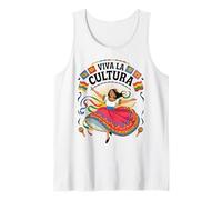 National Hispanic Heritage Month Viva La Cultura Camiseta sin Mangas