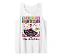 National Hispanic Heritage Month Viva La Cultura Camiseta sin Mangas