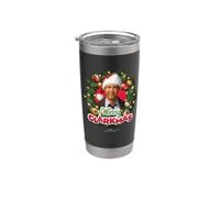 National Lampoon's Christmas Vacation Merry Clarkmas Vaso térmico de acero inoxidable de doble pared