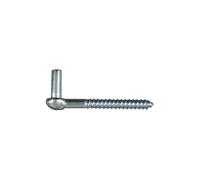 NATIONAL MFG/SPECTRUM BRANDS HHI N130146 Stanley National Hardware N130-146 291BC-Gancho de tornillo chapado en zinc, 5/8 x 5 pulgadas, 5/8" x 5"
