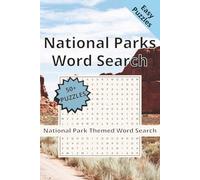 National Park Word Search: National Park Word Search Puzzle Book | Fun puzzles for all ages | 6x9 inches, 120 Pages | 1000+ Words | Solutions