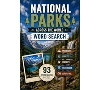National Parks Across the World Word Search: 93 Word Search Puzzles.: 6x9 Inches, 186 Pages | 93 word search Puzzles | Solutions Included|