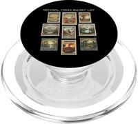National Parks Bucket List USA Vintage Sellos Senderismo Camping PopSockets PopGrip para MagSafe
