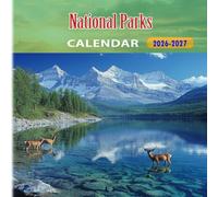 National Parks Calendar 2026-2027: 18 Month Planner To Keep You On Track from Sep 2026 to Dec 2027,Square 8.5 x 8.5 Inches Gift For Organizing & Planning