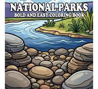 National Parks Coloring Book: Beautiful Nature Scenes for Relaxation and Creativity