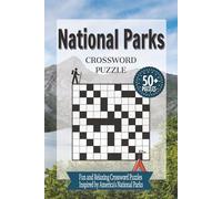 National Parks Crossword Puzzle: Crossword Puzzles with Easy to Read Print about National Parks, Wildlife, Nature, Hiking and Outdoor Travel | 6x9 ... | Gift for Adults, Seniors and Travel Lovers