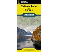 National Parks of Europe: Destination Map (National Geographic Destination Map)