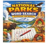 National Parks Word Search: 50 Puzzles Featuring 600 Unique Words from America’s Most Famous National Parks