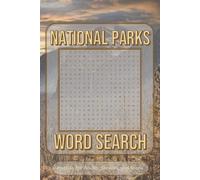 National Parks Word Search Puzzle Book: Word Searches with easy to Read Print about National Parks, Monuments, and More | 6x9 inches, 110 pages | 50+ ... Gift for Vacations, Holiday, and Free Times