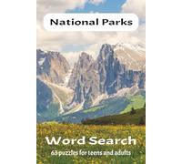 National Parks Word Search Puzzle Book: Word Searches with Easy to Read Print about US National Parks exploration and more | 6x9 inches, 126 pages | ... gift for Vacations, Holidays and Free Times