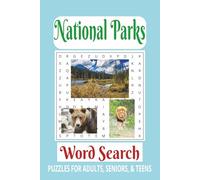 National Parks Word Search: Word Searches with Easy-to-Read Print about National Parks, America’s Natural Wonders, U.S. Scenic Landmarks, and more | ... for vacations, holidays, and free times.