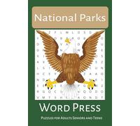 National Parks Wordsearch Puzzle Book: Word Searches with Easy to Read Print about National Parks, Explore all 63 national parks, US National parks ... Gift for Vacations, Holidays and Free Times.
