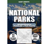National Parks: Wordsearch Puzzles + Fun Facts