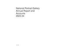 National Portrait Gallery Annual Report and Accounts 2023-24 (House of Commons Paper) HC 147