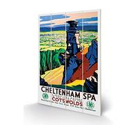 National Railway Museum - Impresión sobre Madera (59 x 40 cm), diseño de Cheltenham SPA
