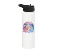 National Tooth Fairy Day Dental Pixie Palace Stainless Steel Insulated Water Bottle