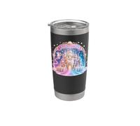National Tooth Fairy Day Dental Pixie Palace Vaso térmico de acero inoxidable de doble pared