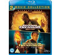 National Treasure 1 and 2 (Blu-ray) Justin Bartha Ed Harris (Importación USA)