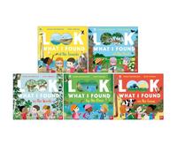 National Trust Look What I Found Series 5 Books Collection Se by Moira Butterfield (Look What I Found at the Seaside, at the Park, in the Woods, by the River & on the Farm)
