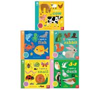 National Trust My Very First Spotter's Guides Series 5 Books Collection Set (I Spot a Cow, I Spot A Fish, I Spot A Rabbit, I Spot a Snail & I Spot a Duck)