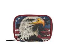 National Vietnam War Veterans War Bird Aid Bag con compartimentos desmontables, prácticos pastilleros, organizador de píldoras