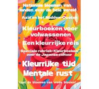 Nationale bloemen van landen over de hele wereld Azië en het Midden-Oosten: Kleurboeken voor volwassenen Een kleurrijke reis