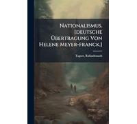 Nationalismus. [deutsche Übertragung Von Helene Meyer-franck.]