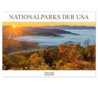 Nationalparks der USA (Wandkalender 2026 DIN A2 quer), CALVENDO Monatskalender: Erleben Sie die faszinierenden Landschaften der Nationalparks der USA mit unserem Bildkalender!