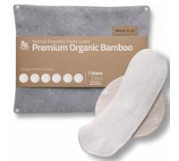 Natissy Salvaslips Reutilizables de Viscosa de Bambú para Mujer, Lavables, Transpirables, Suaves, Sin Olores y Sin PUL - Pack 7 Talla M - Made in EU