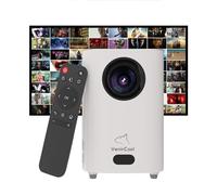 Native 720P, compatible con proyector de decodificación 4K con WiFi e inalámbrico bidireccional, proyector de películas para películas al aire libre, pantalla de cine en casa de 300 pulgadas