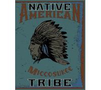 Native American Books: Native American Miccosukee Tribe.: Personalised Notebook journal | A Great Appreciation Gift Idea For Indigenous People & First Nation.
