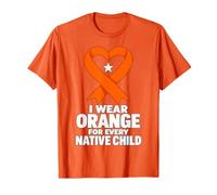 Native American Day Indian Child Matters Orange Ribbon Camiseta