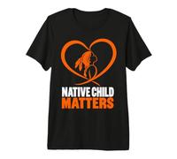 Native American Day Proud Native Child Matters I Wear Orange Camiseta Premium