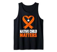 Native American Day Proud Native Child Matters I Wear Orange Camiseta sin Mangas