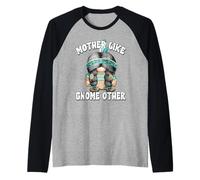 Native American GNOME Pun For Grandma Cute Indian Mom Camiseta Manga Raglan