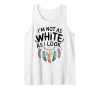 Native American Heritage Day I'm Not As White As I Look Camiseta sin Mangas