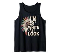 Native American Heritage Day I'm Not As White As I Look Camiseta sin Mangas