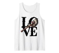 Native American Heritage Indigenous Love Native American Camiseta sin Mangas