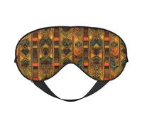 Native American - Máscara de ojos unisex, sin presión ocular, máscara para dormir, cubierta suave para ojos para viajes