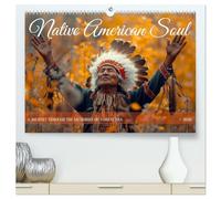 Native American Soul (High Quality Premium Wall Calendar 2026 DIN A2 landscape),CALVENDO 12 Month Wall Calendar: Experience the timeless spirit of Native American life
