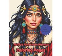 Native American Woman Coloring Page
