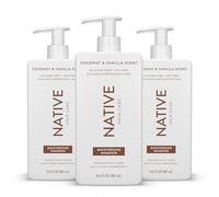Native Champú Hidratante de Pepino & Menta - Todos los Tipos de Cabello, Teñido & Tratado, Fino a Seco Dañado, Sin Sulfatos, Sin Siliconas & Sin Colorantes (3 unidades, 532 ml cada una)