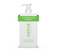 Native Champú Voluminizador de Pepino & Menta - Todos los Tipos de Cabello, Teñido & Tratado, Fino a Seco Dañado, Sin Sulfatos, Sin Siliconas & Sin Colorantes (487 ml)