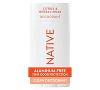Native Desodorante natural, vegano, sin gluten, libre de crueldad, sin aluminio, parabenos y sulfatos, nacido en los Estados Unidos, almizcle cítrico y herbal