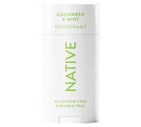 Native Desodorante natural, vegano, sin gluten, sin crueldad, sin aluminio, parabenos y sulfatos, nacido en los Estados Unidos, pepino y menta