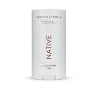 Native Desodorante para Mujeres & Hombres - Libre de Alcohol & Aluminio - Aroma a Coco & Vainilla - Con Manteca de Karité, Aceite de Coco & Bicarbonato de Sodio - Control del Olor 72 Horas (75 ml)