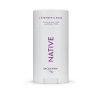 Native Desodorante sin Aluminio Mujer y Hombre Lavanda y Rosa, 75 g | Sin alcohol, con manteca de karité y aceite de coco. Protección contra el olor hasta 72 h